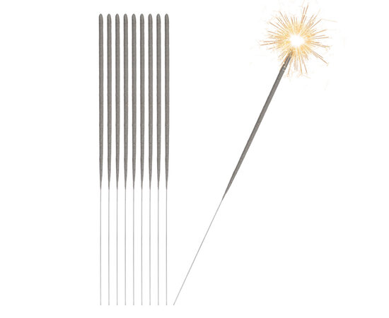 Brīnumsvecītes, 25 cm, 10 gab.