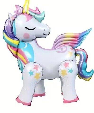 Folijas balons vienradzis 