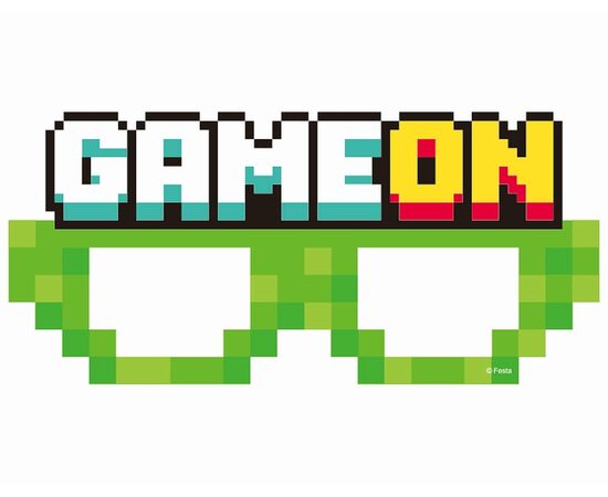 Papīra brilles "Game on", 6 gab. 