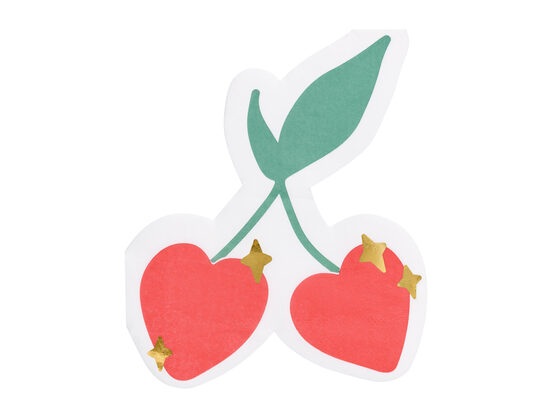 Salvetes ķirša formā, 20 gab 