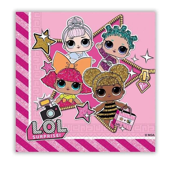 Papīra salvetes "LOL" 