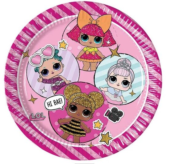 Papīra škīvji "LOL" 