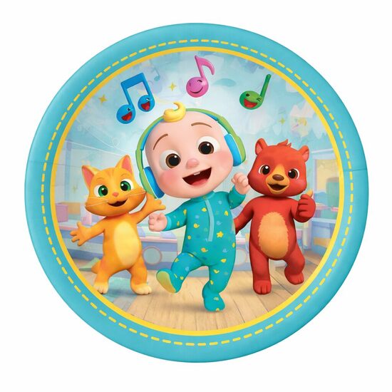 Papīra škīvji "Cocomelon" 