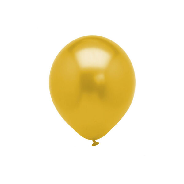 Zelta PERLAMUTRA lateksa balons, 1 gab.
