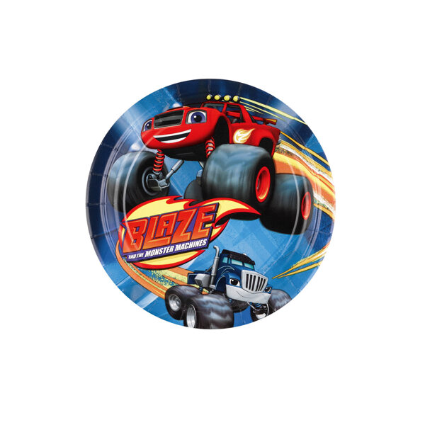 Šķīvis svinībām "Blaze", 17.8 cm. 1 iepak./8 gab.