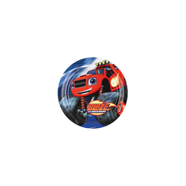 Šķīvis svinībām "Blaze", 22.9 cm. 1 iepak./8 gab.