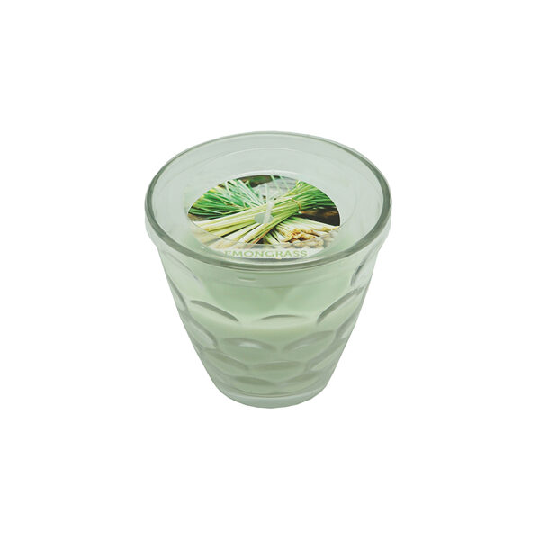 Svece glāzītē "Lemongrass", 1gab.