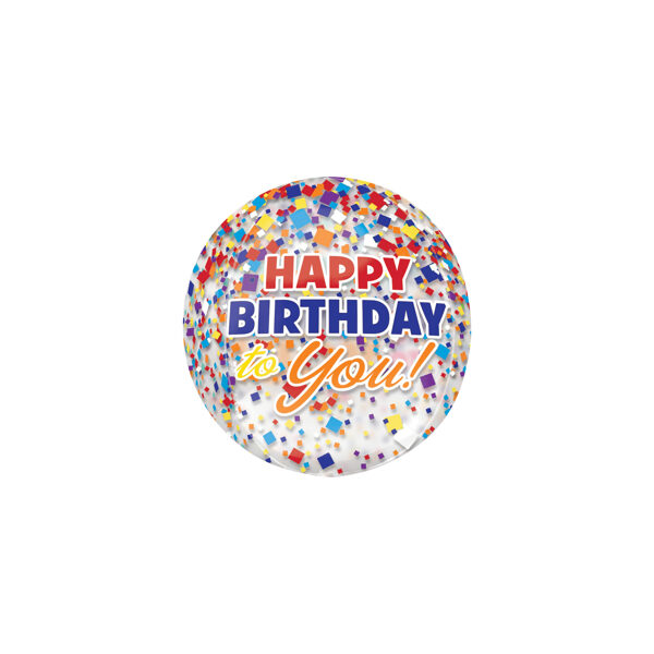 Balons bumba "Happy Birthday"