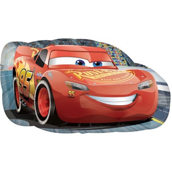 Folija balons "Vāģi - Zibens Makvīns" (Lightning McQueen)