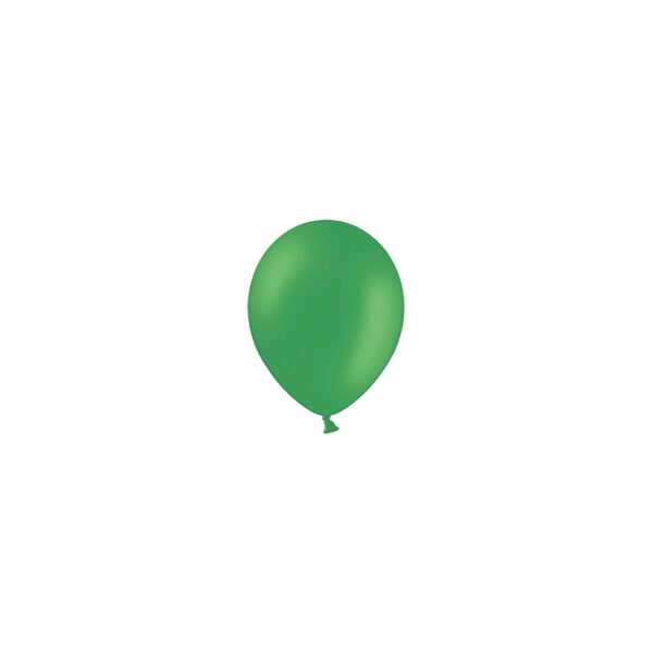 Zaļš PASTEĻKRĀSAS lateksa balons, 1 gab.
