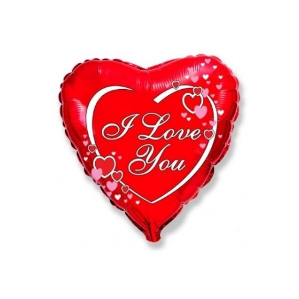 Folijas balons "I Love You" 45 cm