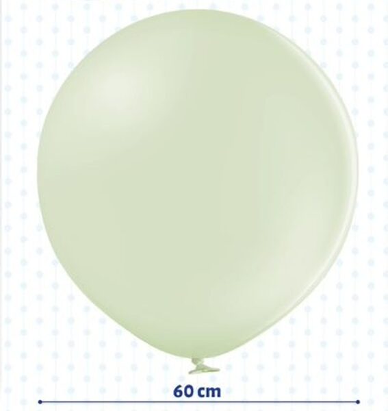 Kivi PASTEĻKRĀSAS lateksa balons 60 cm. 
