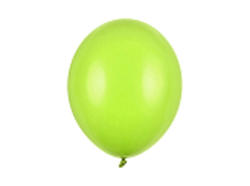 Citronzaļš/Lime Green PASTEĻKRĀSAS lateksa balons, 1 gab.