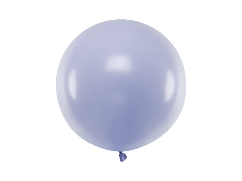 Gaiši violetas PASTEĻKRĀSAS lateksa balons 60 cm