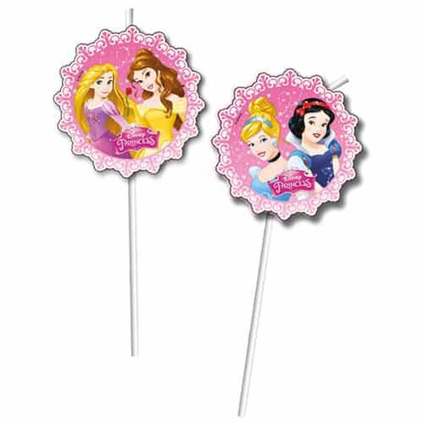 Kokteiļu salmiņi "Princess", 1 iepak./6 gab.