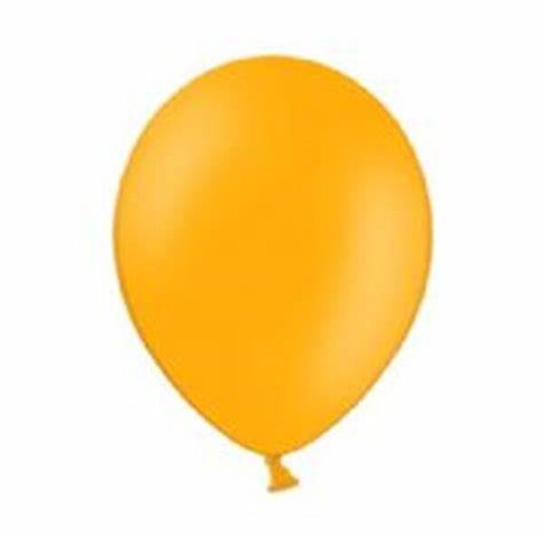 Tumši dzeltens PASTEĻKRĀSAS lateksa balons, 1 gab.