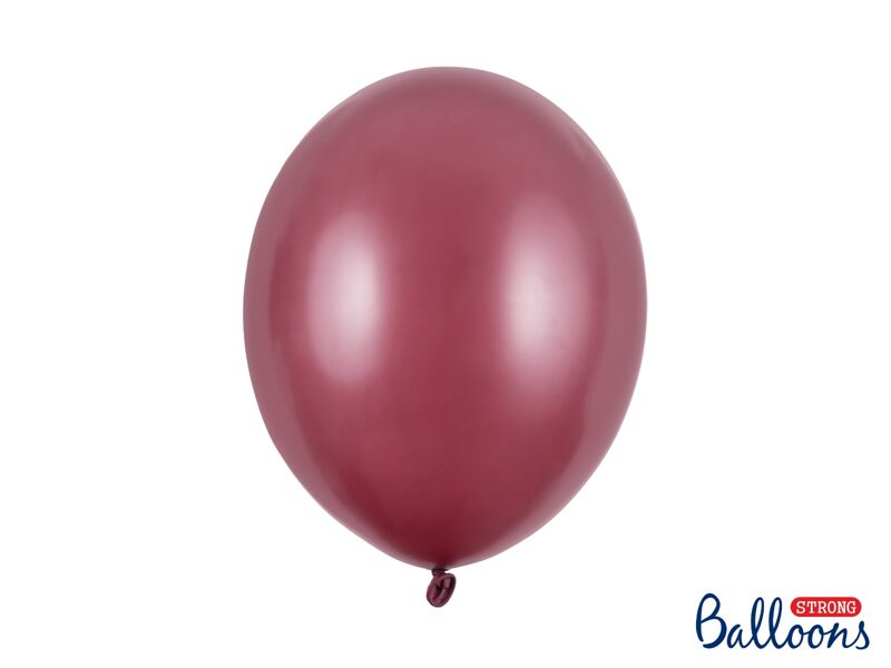 Lillā/Maroon PERLAMUTRA lateksa balons, 1 gab.