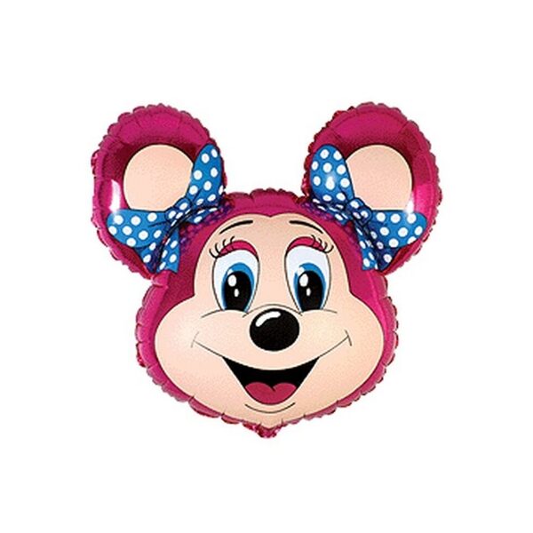 Folijas figūra"Pelēns" - rozā, 76cm x 68cm 