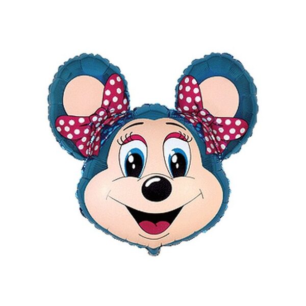 Folijas figūra "Pelēns"- zils 