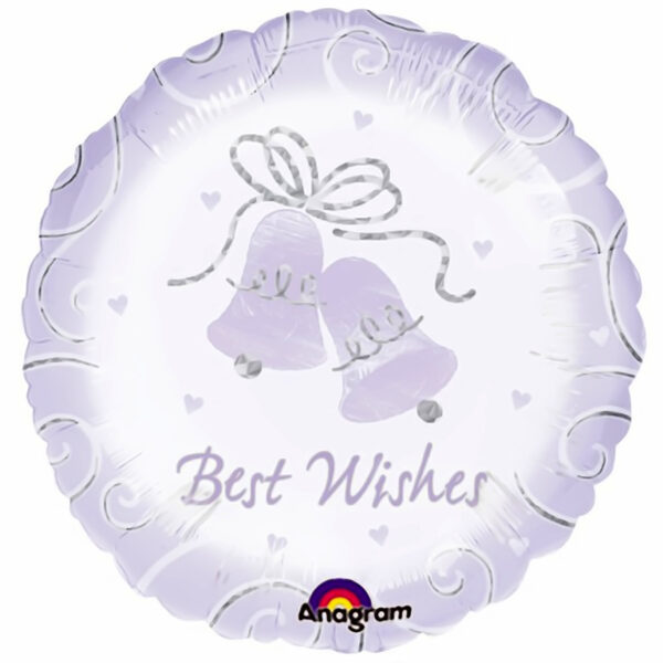 Folijas balons "Best Whishes"