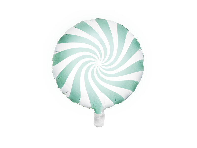 Folijas balons '" Konfekte", piparmētru krāsa. 45cm