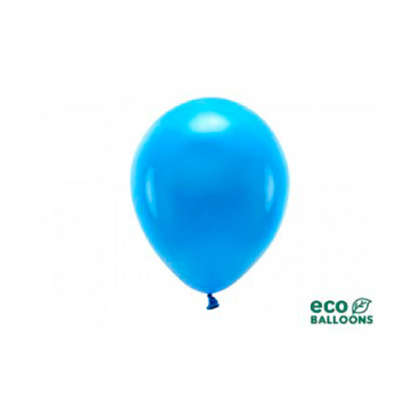 Zils EKO pasteļkrāsas lateksa balons (26cm), 1 gab.