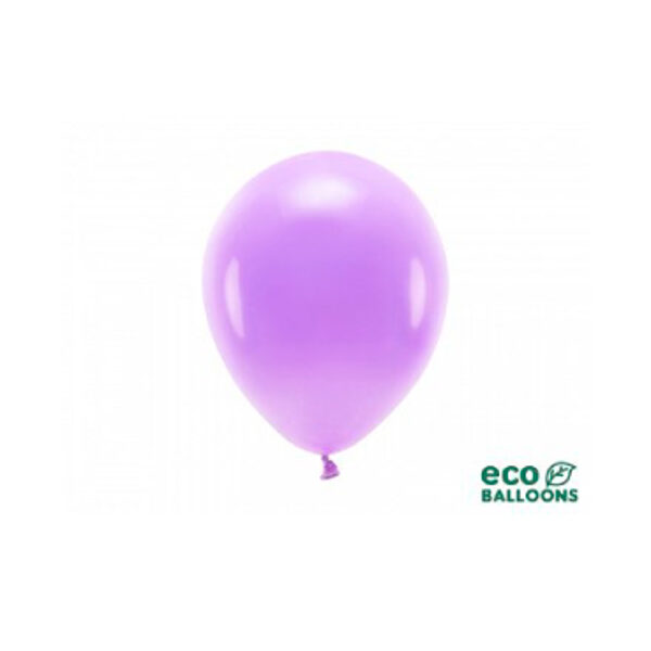 Lillā EKO pasteļkrāsas lateksa balons (26cm), 1 gab.