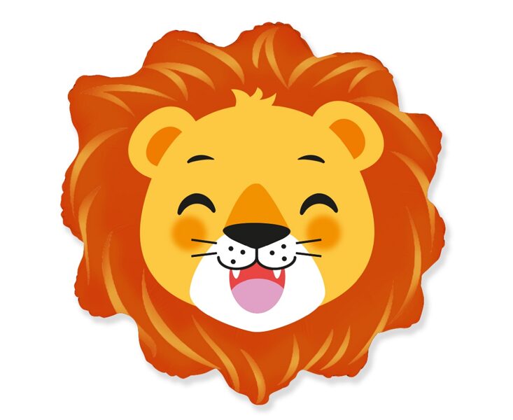 Folijas balons "Lauva", 59cm x 58cm