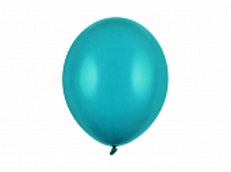 Lagūnas zils PASTEĻKRĀSAS lateksa balons 1.gab