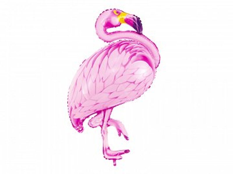 Folijas balons, figūra "Rozā Flamingo"