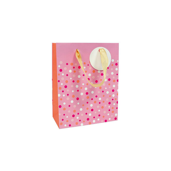 Dāvanu maisiņš H "Rose Dots"