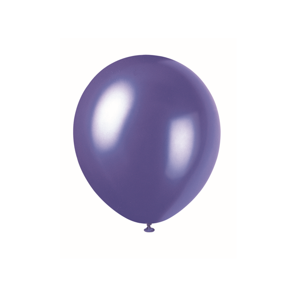 Violets PERLAMUTRA lateksa balons, 1 gab.